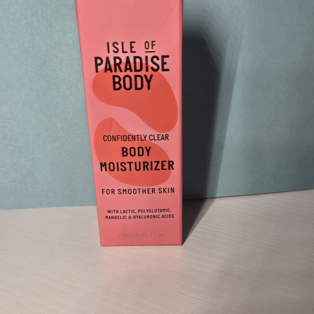 Isle of Paradise Pink Body Moisturizer